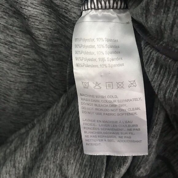 BALEAF Men's 1/4‎ Zip XXL 2XL Running Shirt Long Sleeve Pockets Gray Pullover - Picture 4 of 10